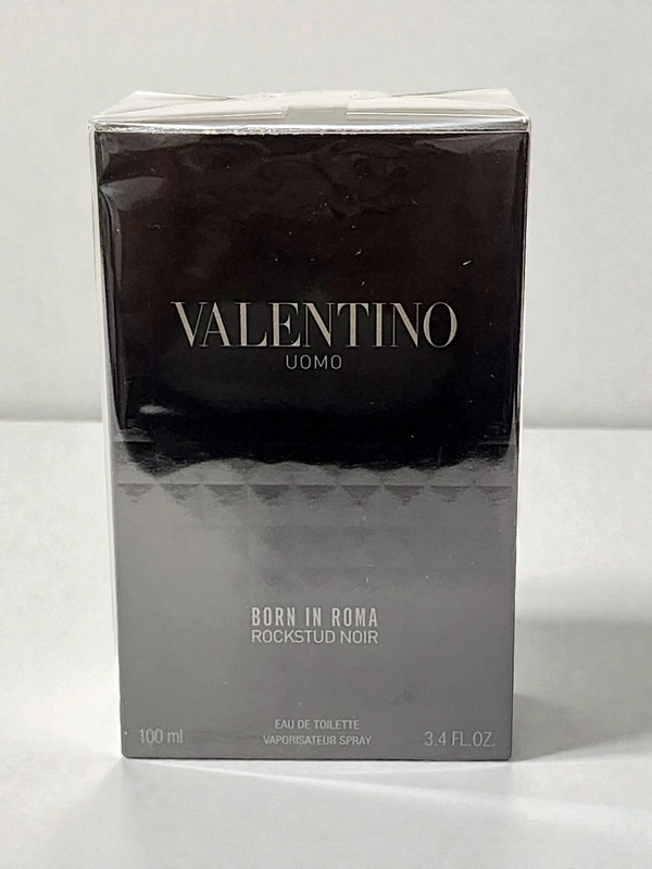 Valentino Uomo Born In Roma Rockstud Noir EDT For Men 3.4 Fl Oz