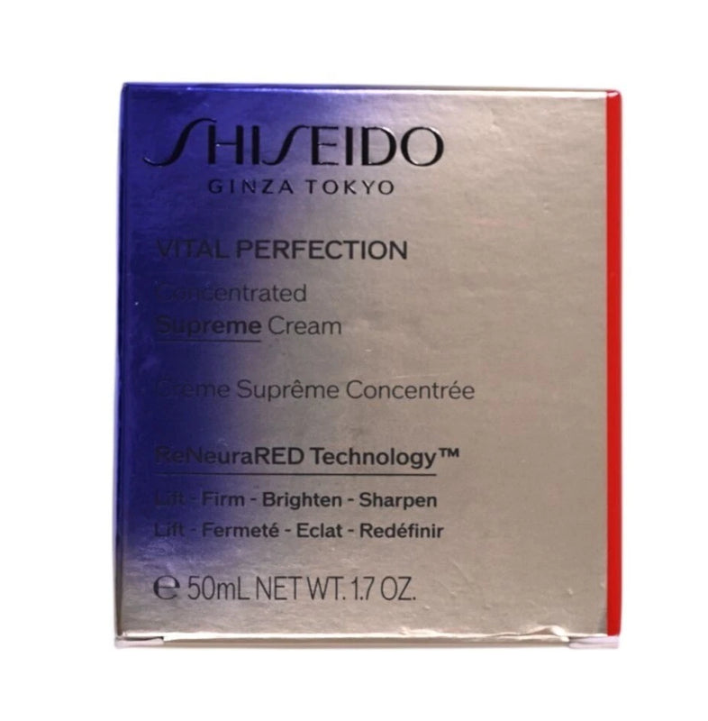 Shiseido Vital Perfection Concentrated Supreme Cream 50ml / 1.7 Oz – Unboxed