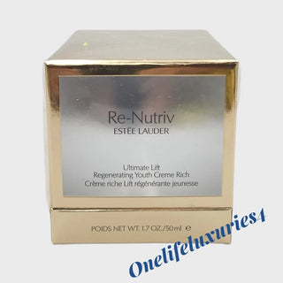 Estée Lauder Re-Nutriv Ultimate Lift Regenerating Youth Crème Rich 1.7 oz New in BoxEstée Lauder Re-Nutriv Ultimate Lift Regenerating Youth Crème Rich 1.7 oz New in Box