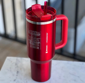 Stanley x Starbucks Holiday Red 40 oz Tumbler Cup – 2023 Limited Edition