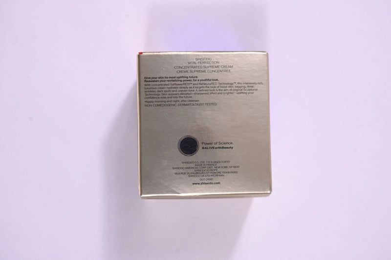 Shiseido Vital Perfection Concentrated Supreme Cream 50ml / 1.7 Oz – Unboxed