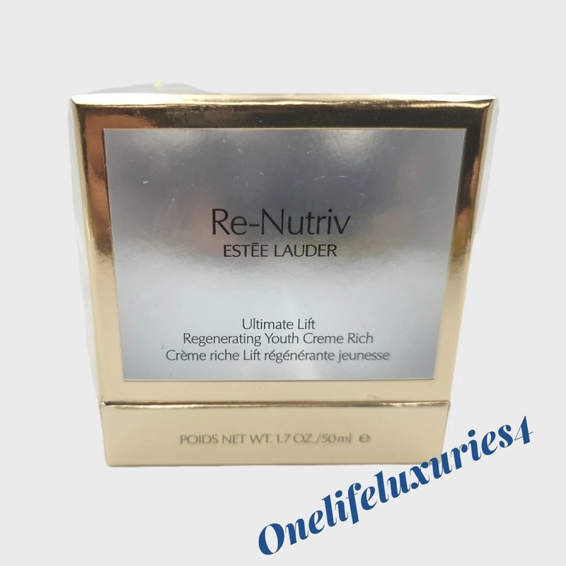 Estée Lauder Re-Nutriv Ultimate Lift Regenerating Youth Crème Rich 1.7 oz New in BoxEstée Lauder Re-Nutriv Ultimate Lift Regenerating Youth Crème Rich 1.7 oz New in Box